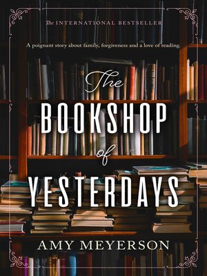 cover image of The Bookshop of Yesterdays